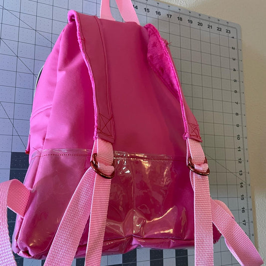 Hot pink backpack